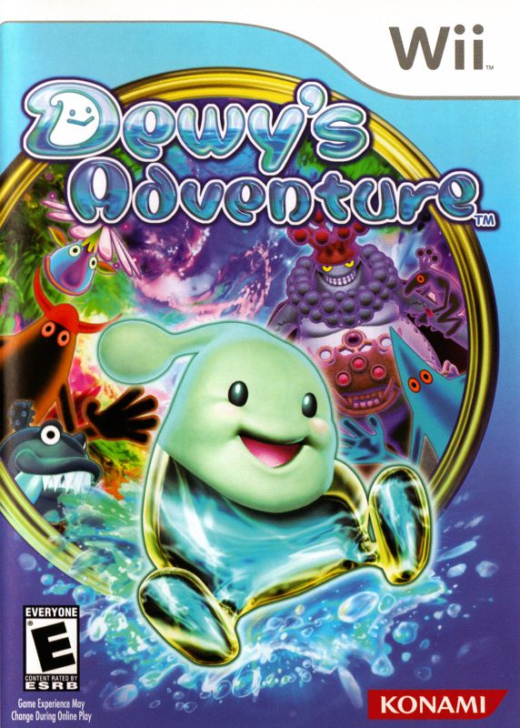 Dewy's Adventure: Suishou Dewy no Daibouken box art for Wii